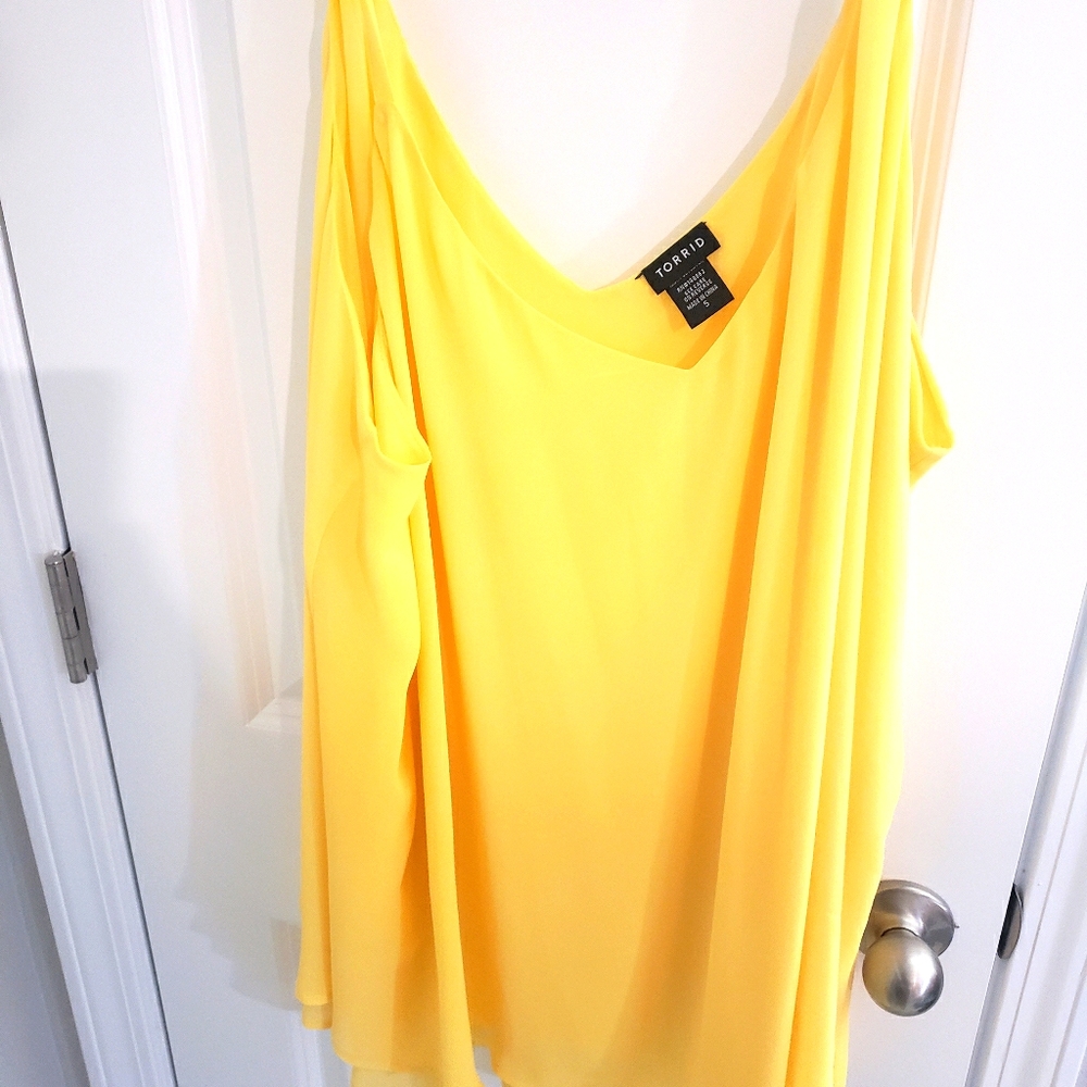 Yellow blouse